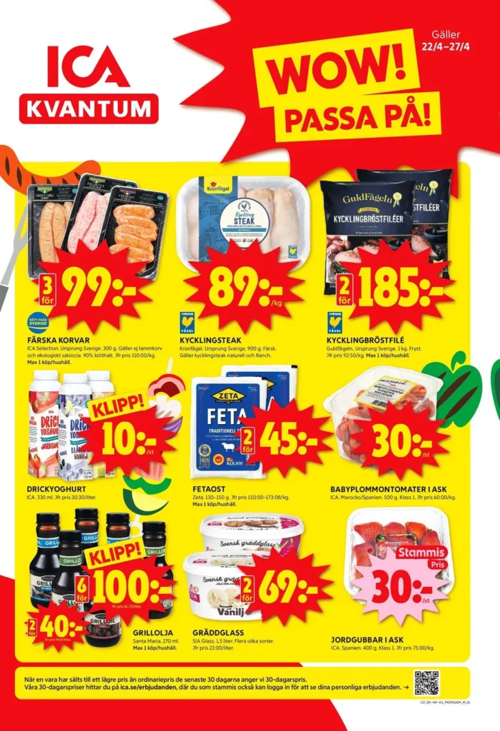Butik ica kvantum reklamblad och erbjudande gäller till 27.4.2025 ica kvantum erbjudande gäller till 27.4.2025