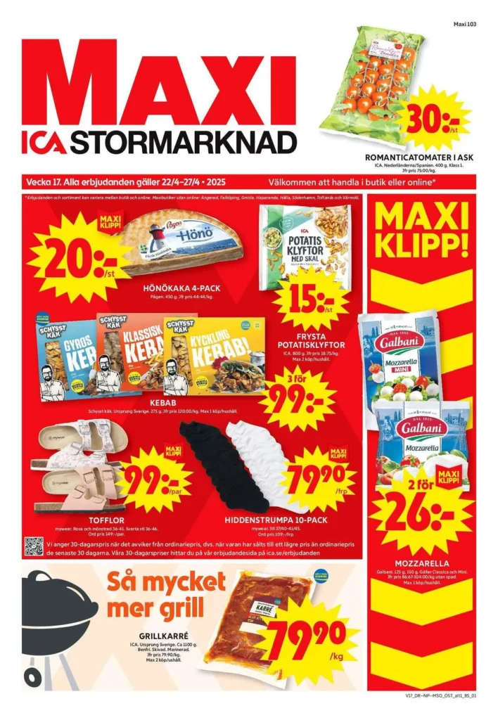 ica maxi erbjudanden och reklamblad gäller till 27.4.2025 ica maxi erbjudande gäller till 27.4.2025