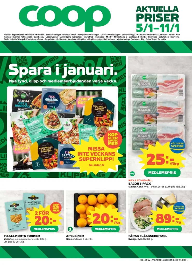 coop veckans erbjudande gäller till 11.1.2026