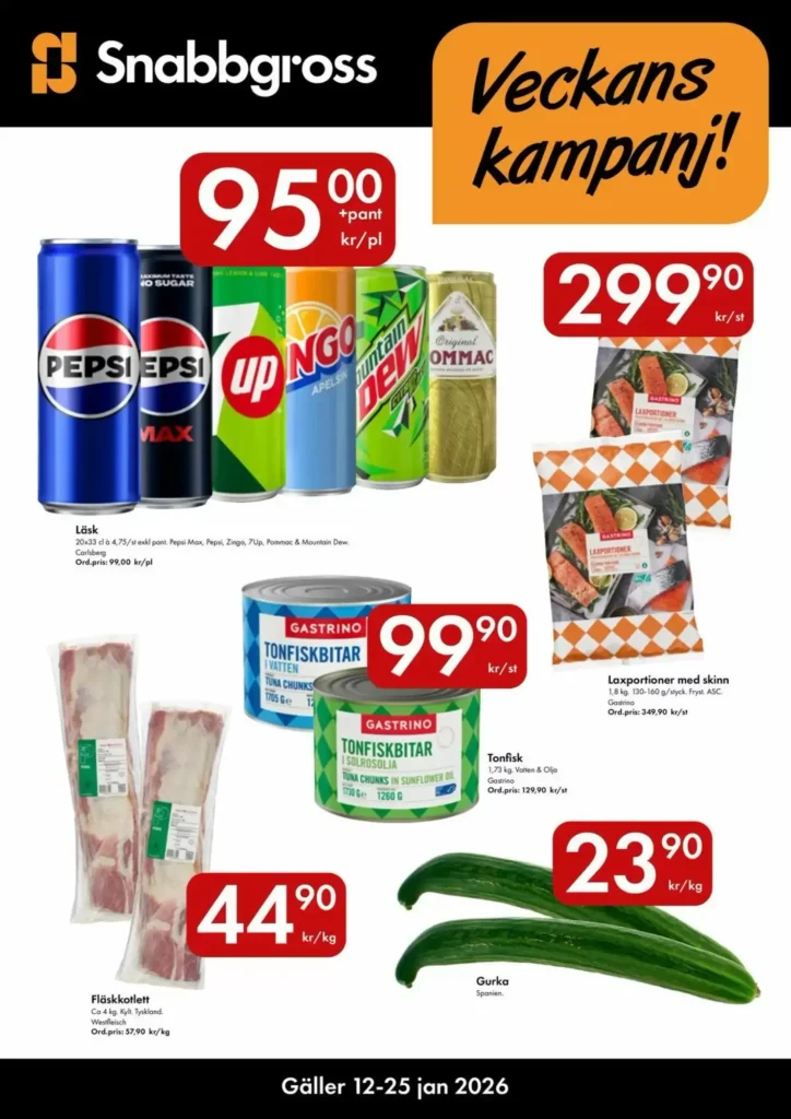 snabbgross erbjudande gäller till 25.1.2026